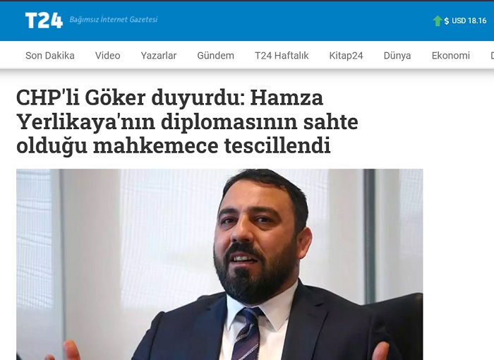 Zaytung FotoHaber - Lise diplomasının sahte olması dışında şimdilik bir ...